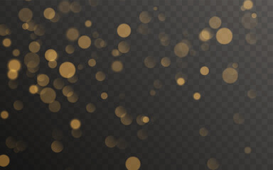 abstract blurred light element. Bokeh lights decoration or background 