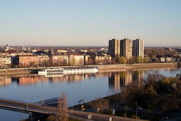 Obraz premium city of Novi Sad Serbia