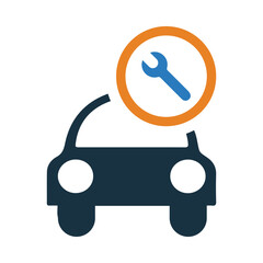 wrench, car, auto car repair icon