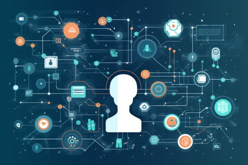 Obraz premium Develop an AI-powered solution to improve the efficiency and effectiveness of customer service in the retail industry. The solution should leverage natural language processing (NLP) and sentiment anal