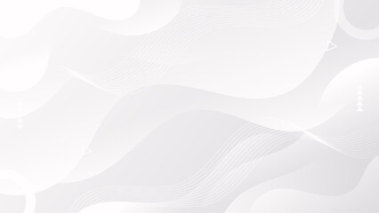 Abstract White liquid background. Modern background design. gradient color. Dynamic Waves. Fluid shapes composition. Fit for website, banners, wallpapers, brochure, posters