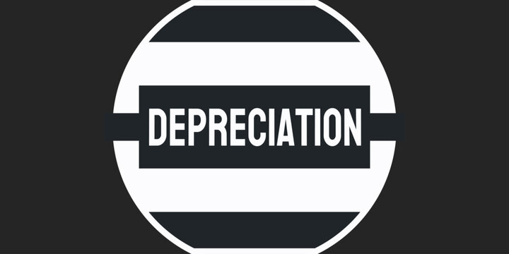 Depreciation - Decrease in value of an asset over time.