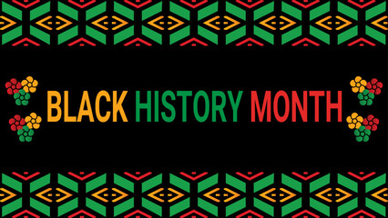 Black history month social media post