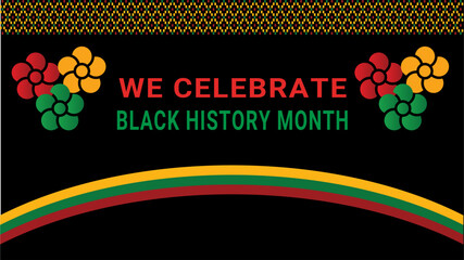 Black history month social media post