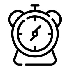 alarm line icon