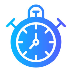 stopwatch gradient icon