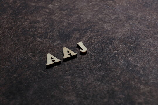 the initials of the letter AAJ.