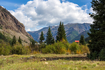 San Juan Mountains above Silverton, Colorado