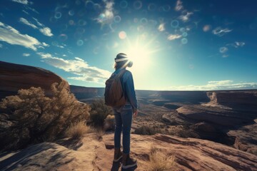 Ageless wonder: senior man experiences immersive adventures with vr headset