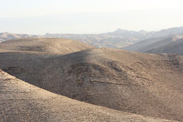 landscape in the desert