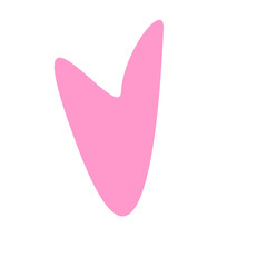 Pink Blob Aesthetic Shape