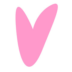 Pink Blob Aesthetic Shape