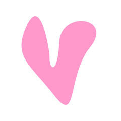 Pink Blob Aesthetic Shape