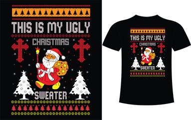Merry Christmas Ugly sweater t-shirt design
Thankfulness is the latest path to joy in t-shirt design