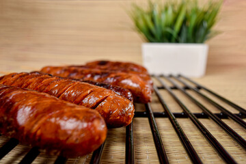 grilled sausage