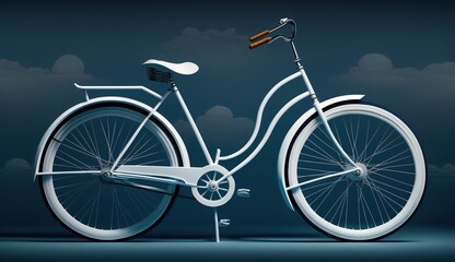 Fototapeta premium World Bicycle Day. Go Green Save Environment.