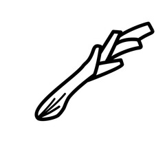 Vegetable outline icon