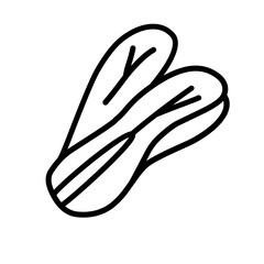 Vegetable outline icon