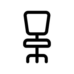 Editable office chair vector icon. Part of a big icon set family. Perfect for web and app interfaces, presentations, infographics, etc