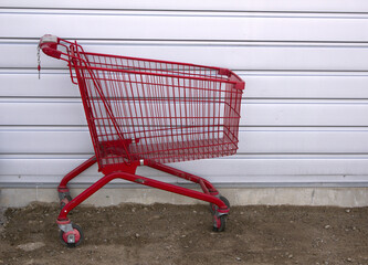 red shopping cart