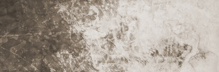 light brown background texture, old vintage dark and light brown sepia watercolor painted grunge design with white border color splash, faded creased old brown paper