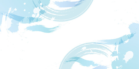 和柄　夏　水彩　背景	