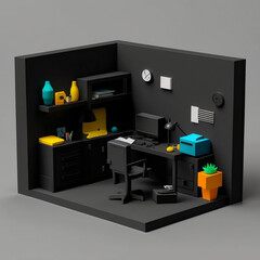 Plasticine office