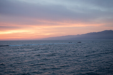 Obraz premium Santa Monica Sunsets