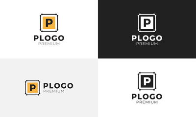 Letter P Logo Template