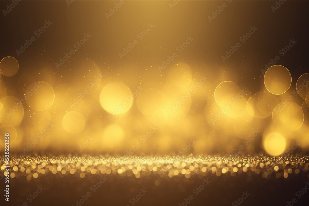Poster abstract bokeh background, generative ai