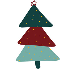 Christmas Tree Illustration 10
