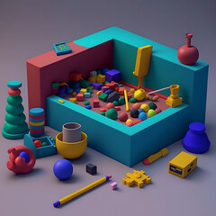 Plasticine Gaming Room