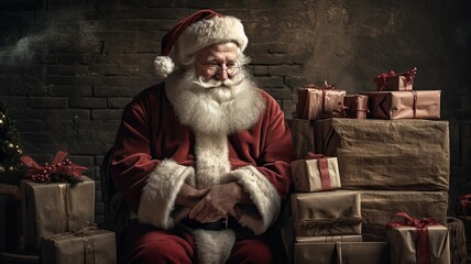 Fototapeta na wymiar Have yourself a merry little Christmas December 25th