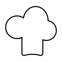 chef hat icon, chef vector, hat illustration