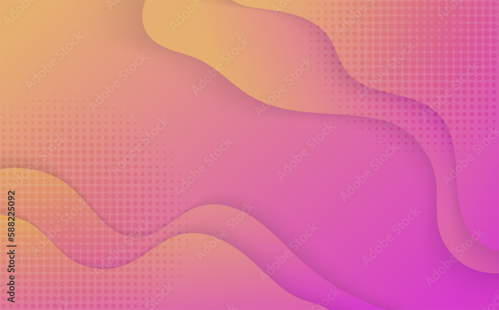 Poster abstract fluid pattern design decorative artwork with halftone decoration. simple design for minimal