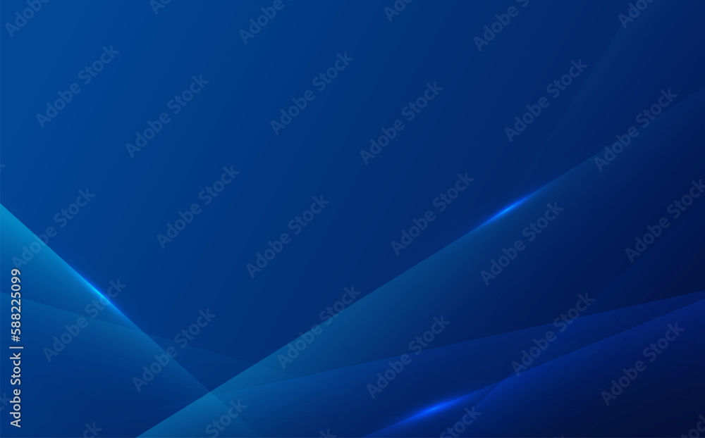 Poster abstract tech blue design decorative artwork of technology design. overlapping with glitters style b