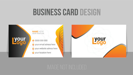 Business card design template