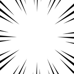 Comic Action Speed Frame