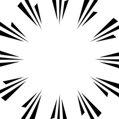 Comic Action Speed Frame