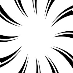 Comic Action Speed Frame