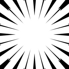 Comic Action Speed Frame