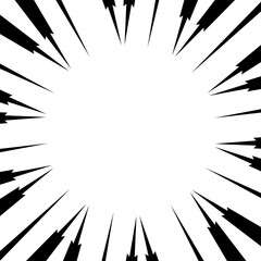 Comic Action Speed Frame