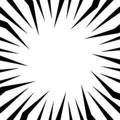 Comic Action Speed Frame