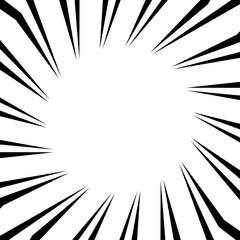 Comic Action Speed Frame