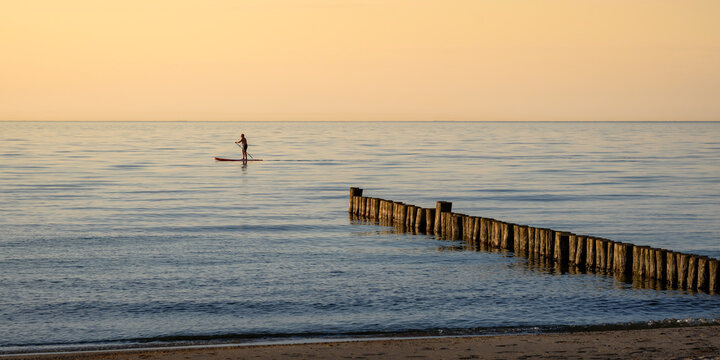 Stand up Paddle in der Ostsee
