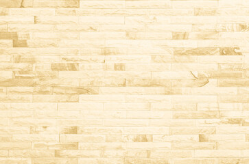 Cream and white brick wall texture background. Brickwork and stonework flooring interior rock old pattern design	
