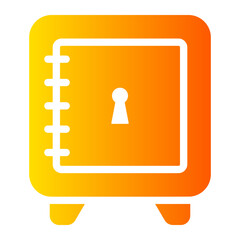 safebox gradient icon