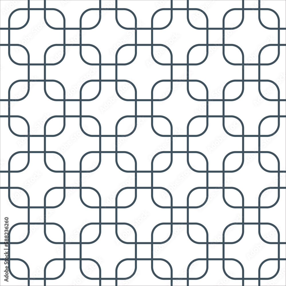 Poster abstract geometric square pattern. a seamless vector background. ornament can be used for gift wrapp