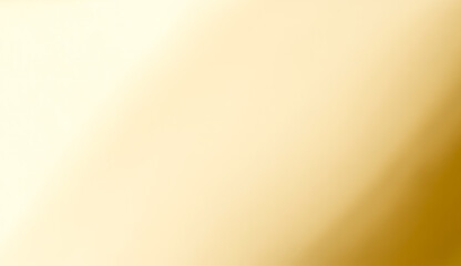 Obraz na płótnie Canvas Abstract blurry smooth image of golden color, generative AI.