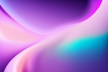 Purple abstract background with a gradient and a blue background. Generative Ai